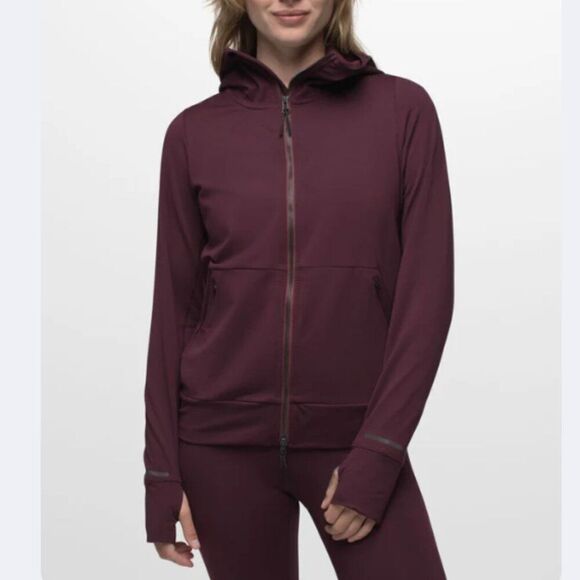 PRANA Ice Flow Jacket Mulberry Size XS - Picture 1 of 8